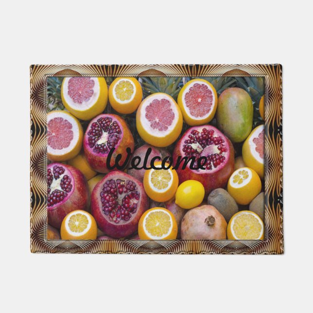 Paillasson Paillage de rafraîchissement aux fruits (Devant)