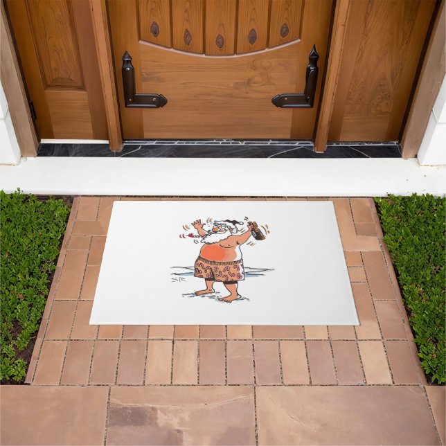 Paillasson Paillasse Père Noël (De plein air)