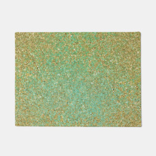 Paillasson Paillettes dorées Moderne Tendance Glam Personnali