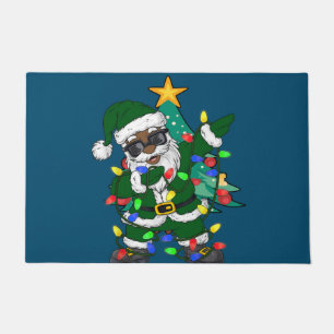 Paillasson Pajama de Noël afro-américain