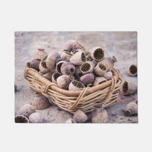 Paillasson Panier des clous de girofle secs de cosse