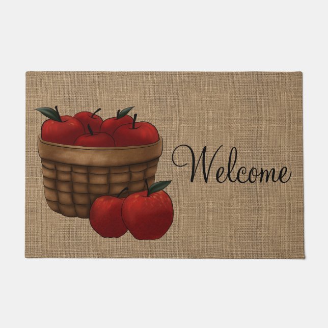 Paillasson Panier des pommes (Devant)
