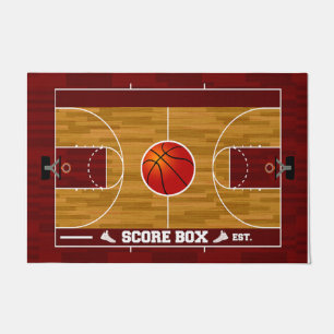 Paillasson Panier en caoutchouc de terrain de basket