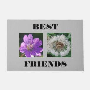 Paillasson Papier Tissu Best Friends Image Modèle