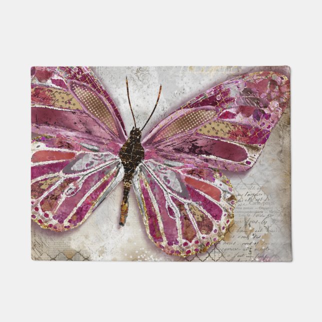 Paillasson Papillon de rougissement (Devant)