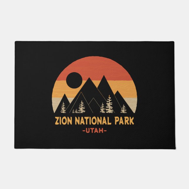 Paillasson Parc national de Zion (Devant)