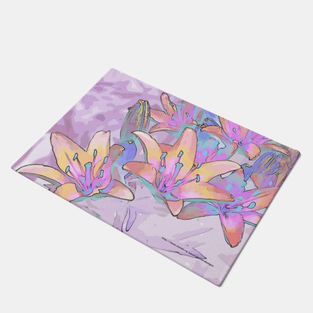 Paillasson Pastel Lily Love (Incliné)