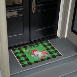 Paillasson Pâte verte de Noël Gnome