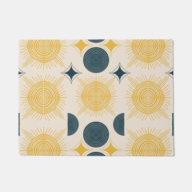 Paillasson Patters de Boho Celestial (Devant)