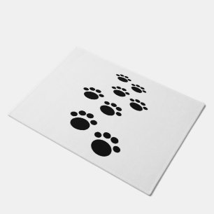 Paillasson Paw Paw Trail pour animal de compagnie cartonné no