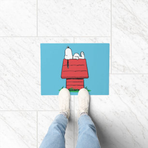 Paillasson Peanuts Snoopy faisant la sieste