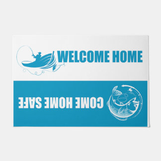 Paillasson Pêche Blue Doormat, Meilleur Pêcheur Présents