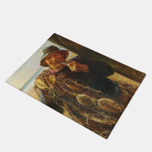 Paillasson Pêcheur jovial (par Frederick Morgan)