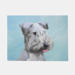Paillasson Peinture Cesky Terrier - Cute Original Chien Art