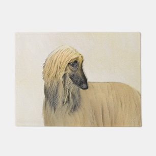 Paillasson Peinture de la hache afghane - jolie art original