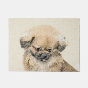 Paillasson Peinture Pekingese - Cute Original Chien Art