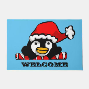 Paillasson Père Noël Penguin