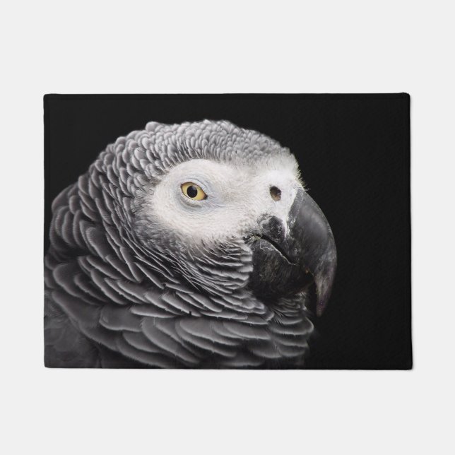 Paillasson Perroquet de gris africain (Devant)