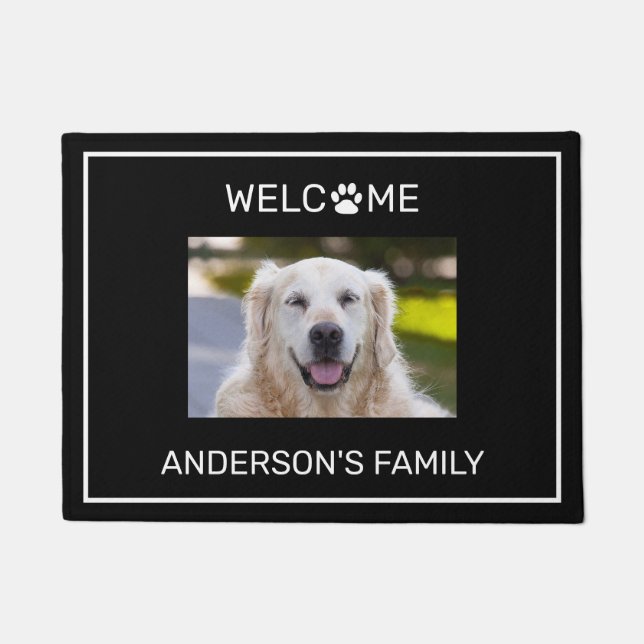 Paillasson Personnaliser Doormat Photo Chien (Devant)