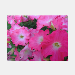 Paillasson Pétunias rose
