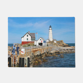 Paillasson Phare de Boston, Massachusetts Door Mat