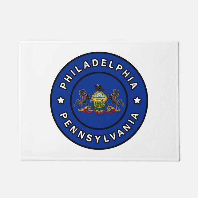 Paillasson Philadelphie Pennsylvanie (Devant)