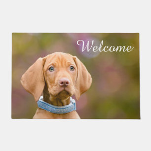 Paillasson Photo mignonne/accueil de chiot de chien de Vizsla