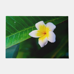 Paillasson Photographie de fleurs de plumeria