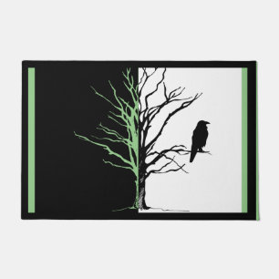 Paillasson Photographie d'oiseau Corbeau ou corbeau