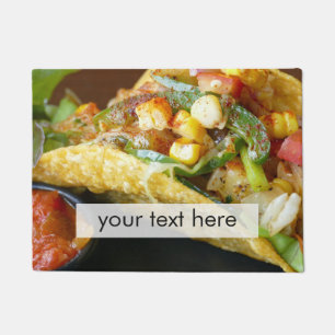 Paillasson photographie mexicaine délicieuse de tacos