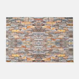 Paillasson Pierre motif en pierre naturelle briques