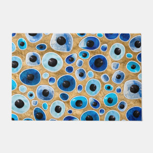 Paillasson Pierres sourdes du Motif de l'oeil sur or