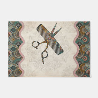 Paillasson Pince à cheveux, Salon de beauté Mat Cadeau