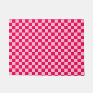 Paillasson Pink Combination Classic Checkerboard par STaylor