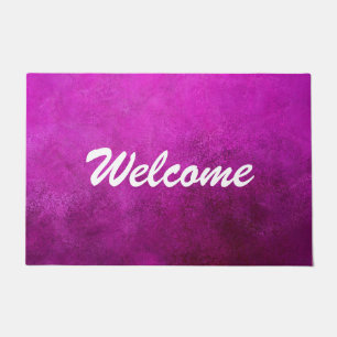 Paillasson Pink Purple Moderne Minimaliste Professionnel