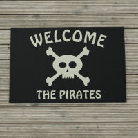 Pirate Crâne et os croisés Accueil de la famille