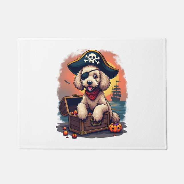 Paillasson Pirate Poodle Plunder (Devant)