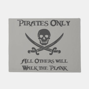 Paillasson Pirates seulement - tous les autres marcheront la
