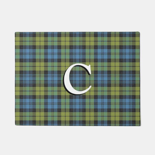 Paillasson Plaid de tartan de Campbell d'écossais (Devant)