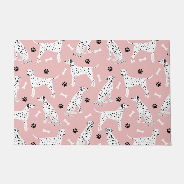 Paillasson Plaques dalmatiennes et nattes (Devant)