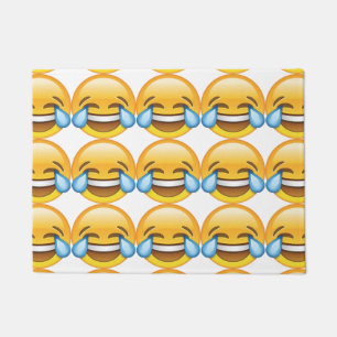 Paillasson Pleurer de rire Larmes de joie émoji
