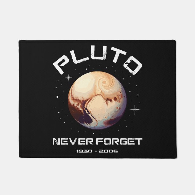 Paillasson Pluto n'oublie jamais (Devant)