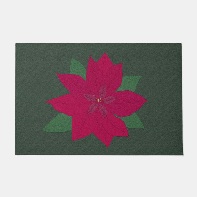 Paillasson Poinsettia (Devant)