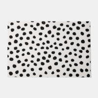 Points posters de animaux Noir Et Blanc Dalmatie