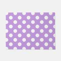 Pois blancs sur lilas