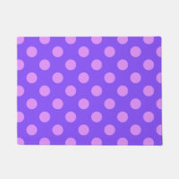 Pois Lilac sur periwinkle