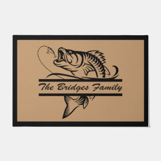 Paillasson Poisson personnalisé, Cadeau de chauffage domestiq