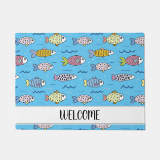Paillasson Poisson, poisson, poisson !