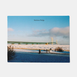 Paillasson Pont Mackinaw Matelas de porte d'hiver de Mackinaw