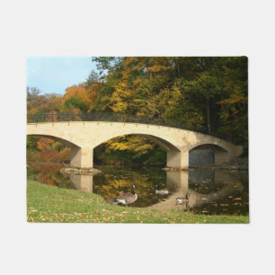 Paillasson Pont Rainbow à l'automne au Grove City College